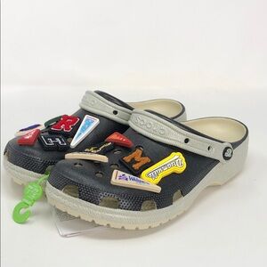 Dreamville x Crocs Classic Unisex J. Cole Black Clogs - Size 9